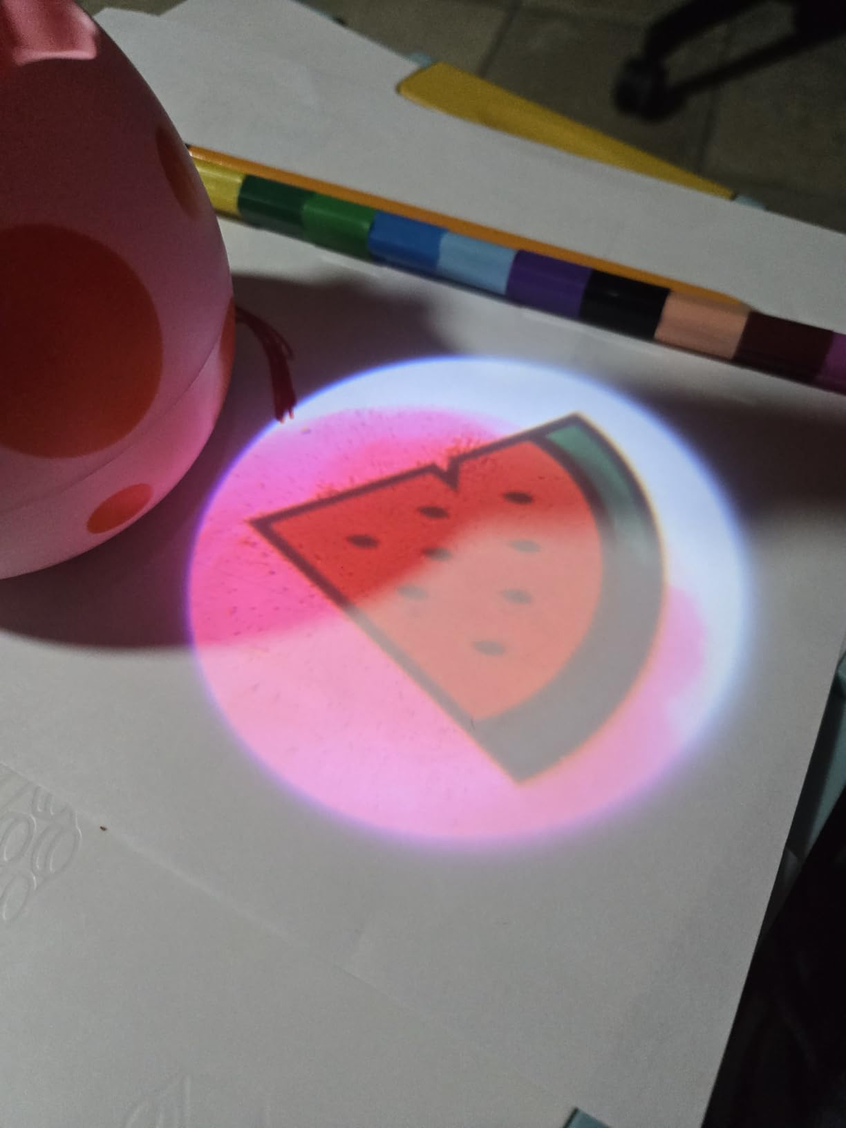 Drawing Projector for Kids: Unicorn Toys for Girls Aged 3+,Art and Craft Kit, Art Sketch Projector Drawing and Tracing Include 96 Stencils and 12 Markers, Projector for Learn to Draw Toy for Girls 3+ customer photo 2