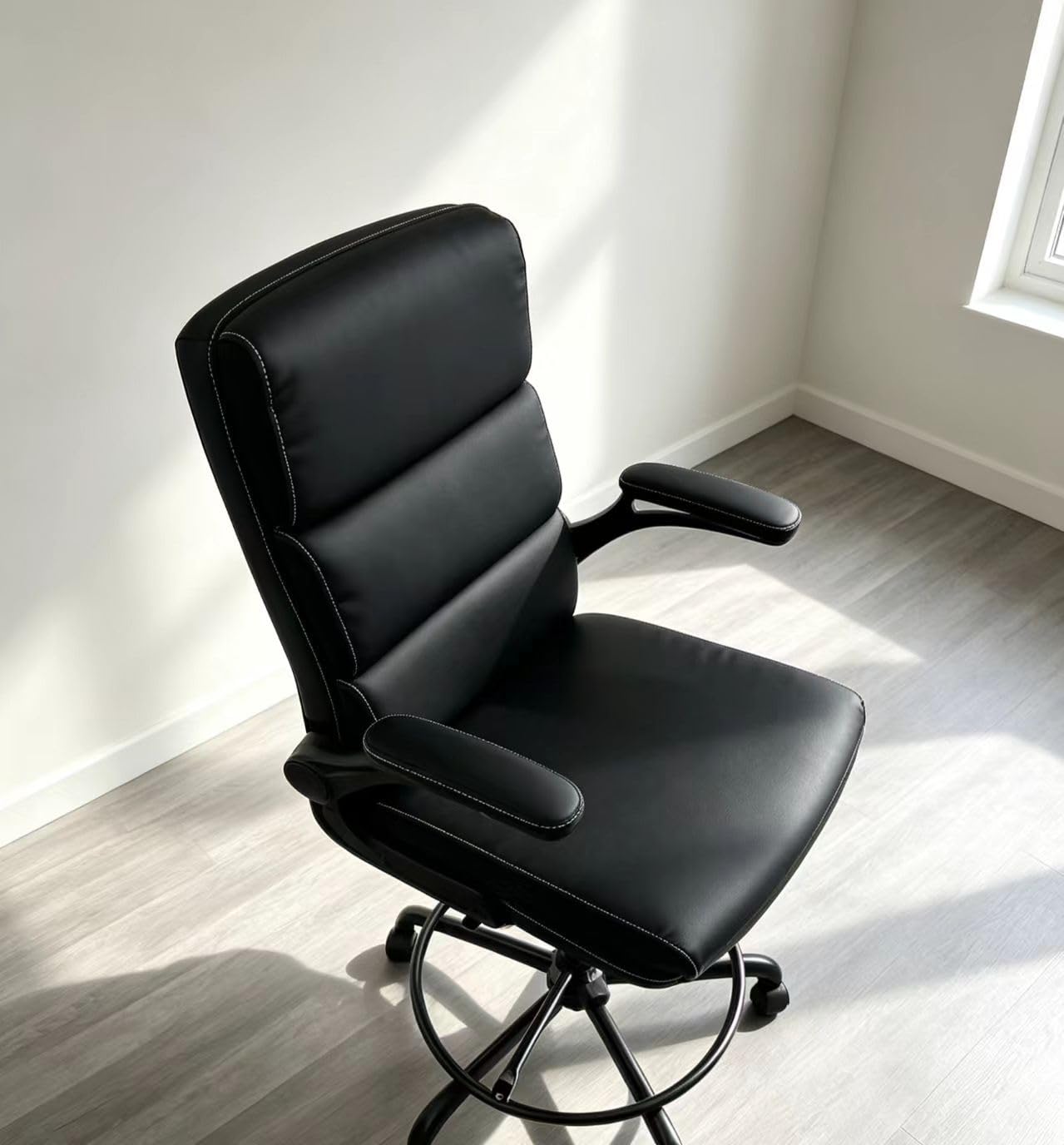 amseatec Tall Drafting Chair for Standing Desk,Executive Office Chair customer photo 1