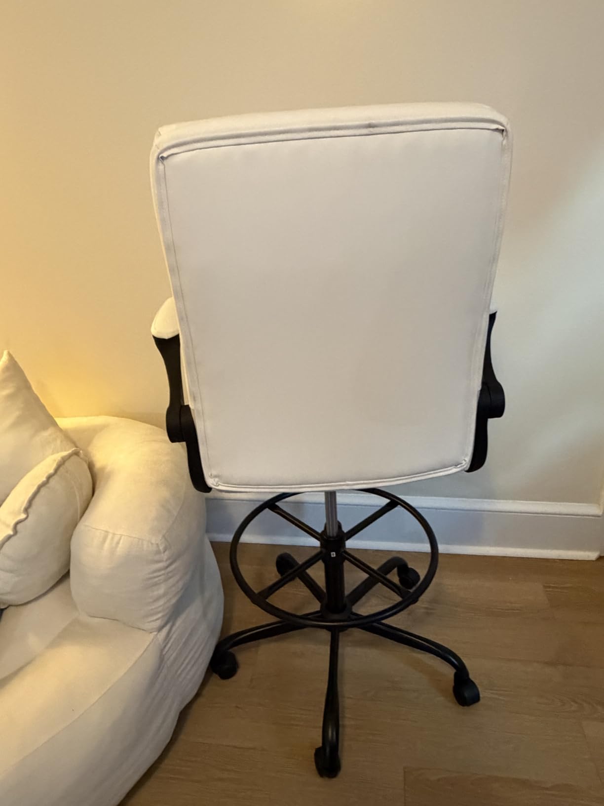 amseatec Tall Drafting Chair for Standing Desk,Executive Office Chair customer photo 2