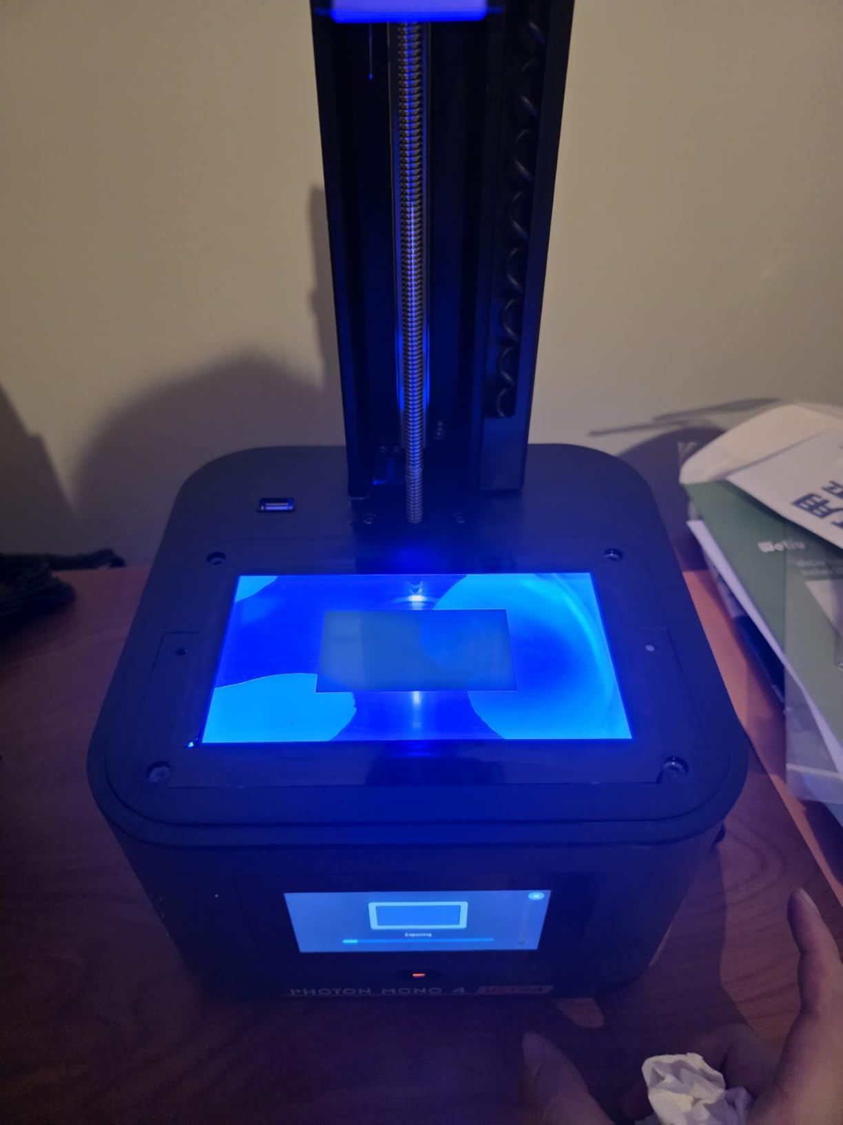 ANYCUBIC Photon Mono 4 Ultra 10K Resin 3D Printer, 7'' HD Mono Screen customer photo 1