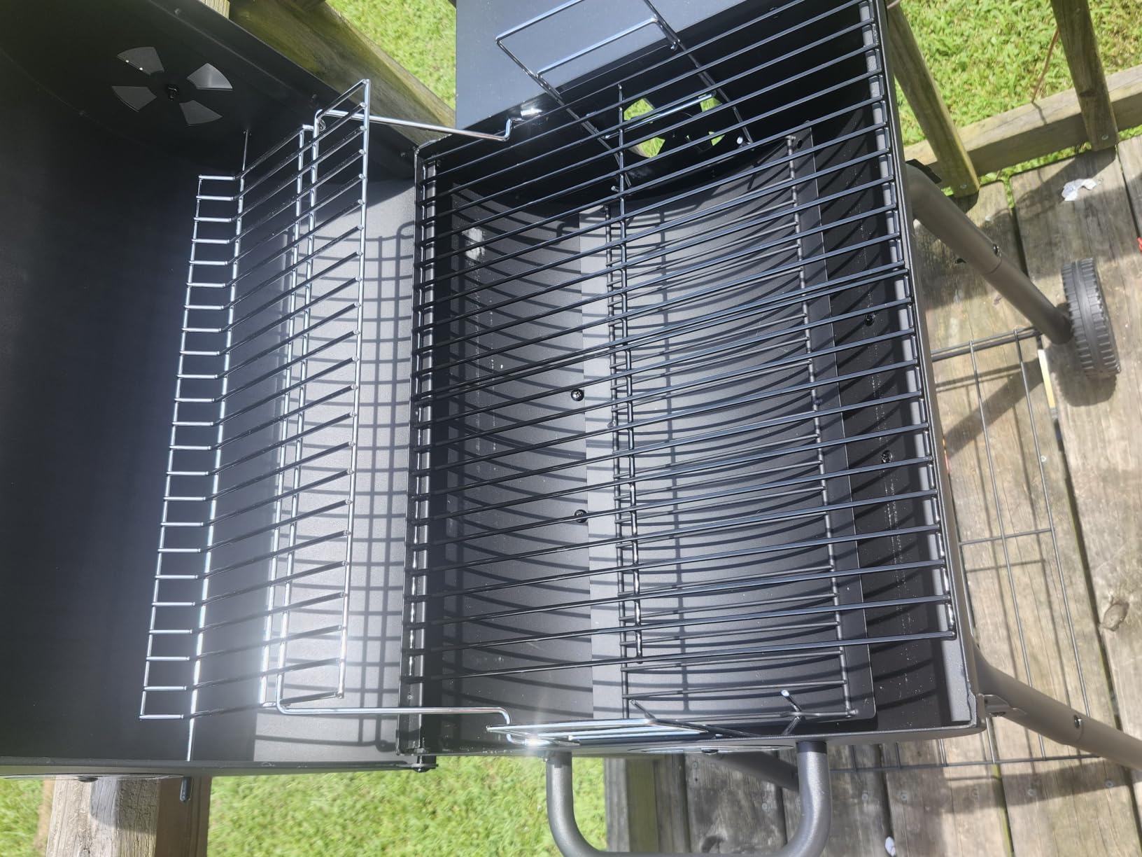 Kendane Barrel Charcoal Grill, Large Charcoal Grills with Side Shelf customer photo 1
