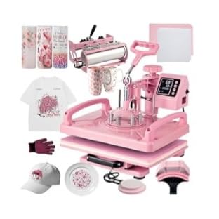 Hitgrand Heat Press Machine 12x15 inch, Heat Press Machine for T-Shirts, 5 in 1 Heat Press with 30 OZ Tumbler Press, Combo Tumbler Heat Press Machines Sublimation for Hat Cap Mug Plate customer photo 1