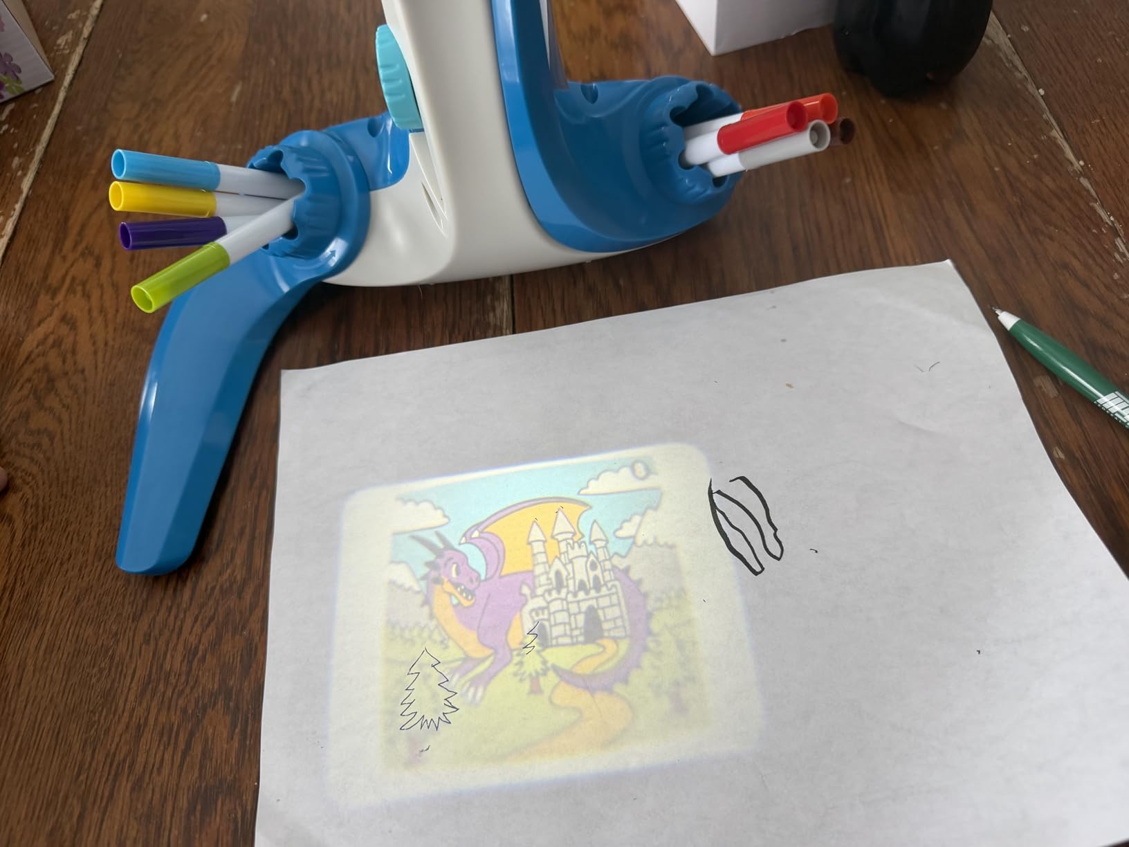 Blue Marble Learn to Draw Projector for Kids with Tracing Images customer photo 1