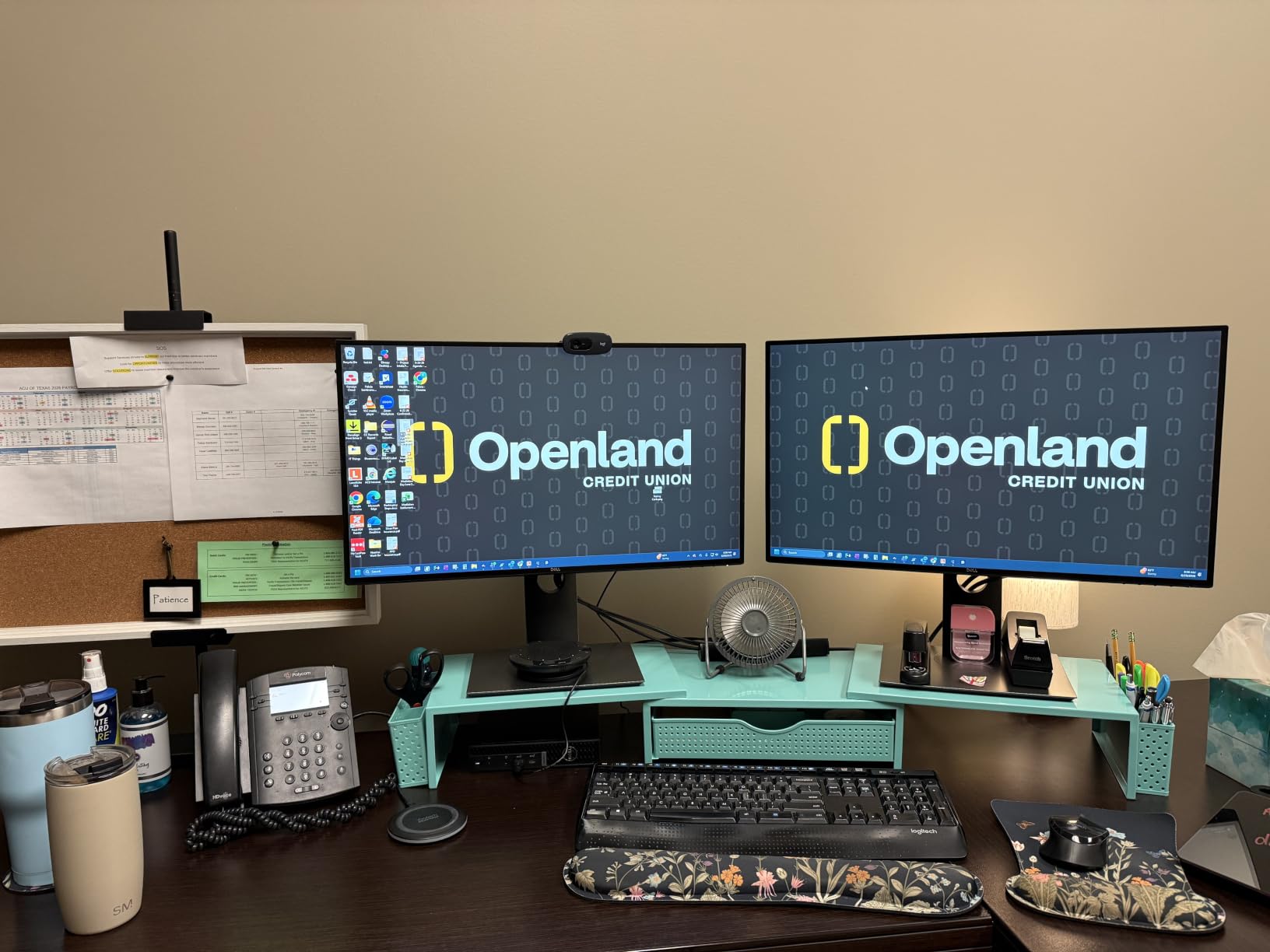 gianotter Dual Monitor Stand Riser With Drawer and 2 Pen Holders customer photo 1