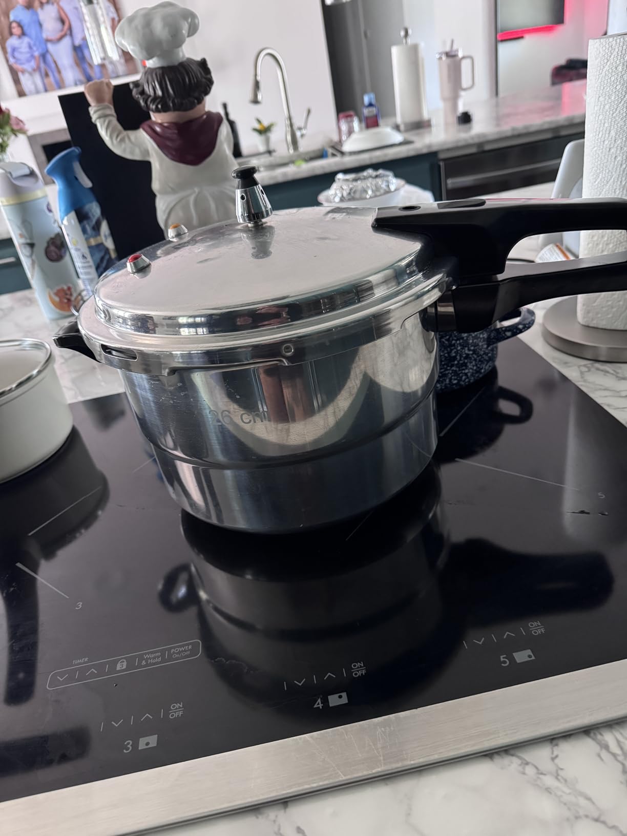 WantJoin 11Qt Aluminum Pressure Cooker w/Release Valve & Multiple Protective Devices,Pressure Canner Compatible with Gas & Induction Cooker,Canner Rack Included customer photo 2