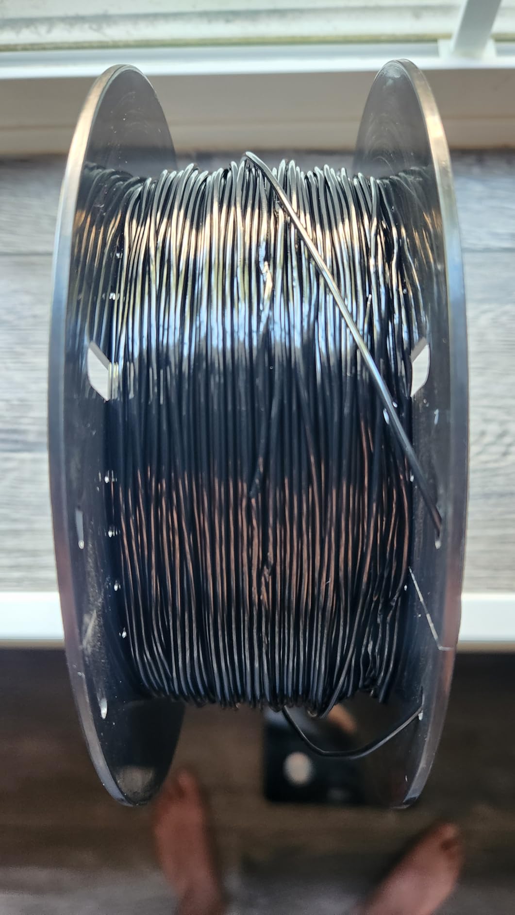 ELEGOO TPU 3D Printer Filament 1.75mm Black 1KG, 95A Flexible customer photo 2
