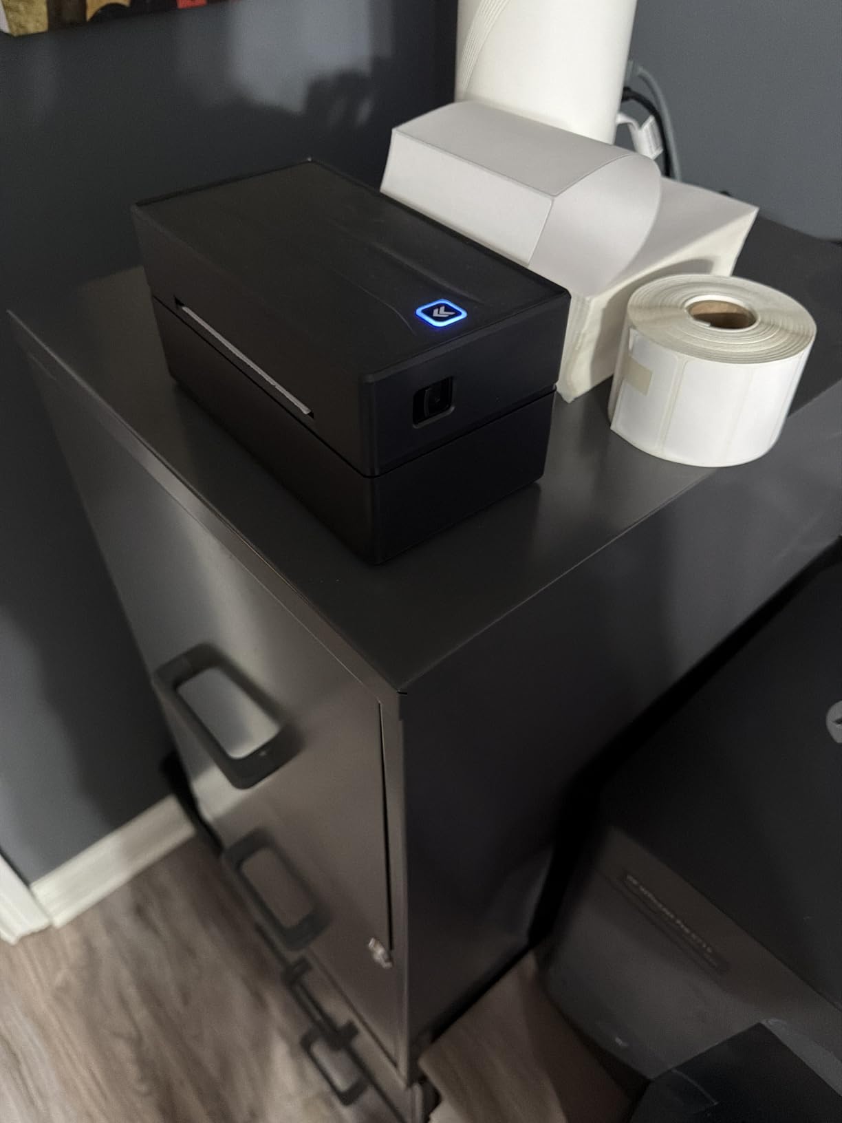 Thermal Shipping Label Printer 4x6 Bluetooth Label Maker for Small Business customer photo 1