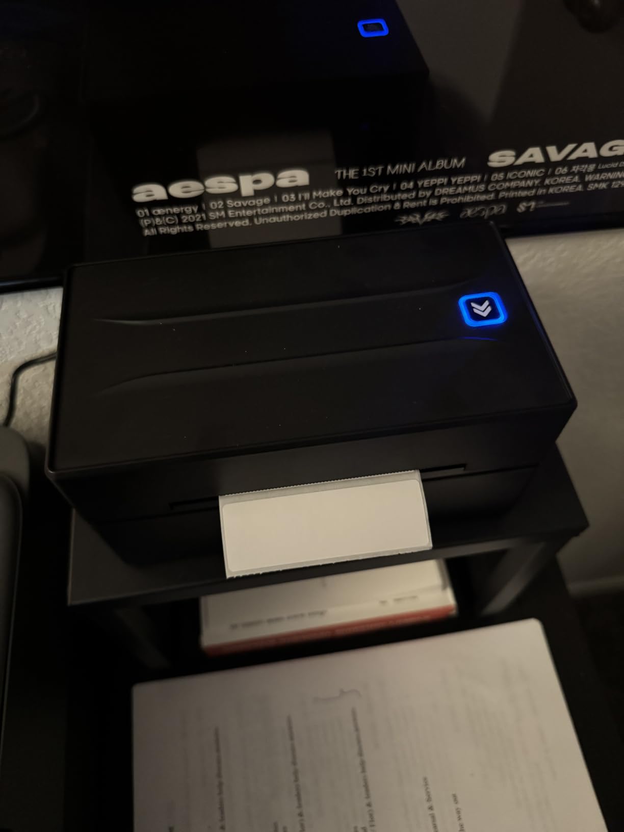 Thermal Shipping Label Printer 4x6 Bluetooth Label Maker for Small Business customer photo 2