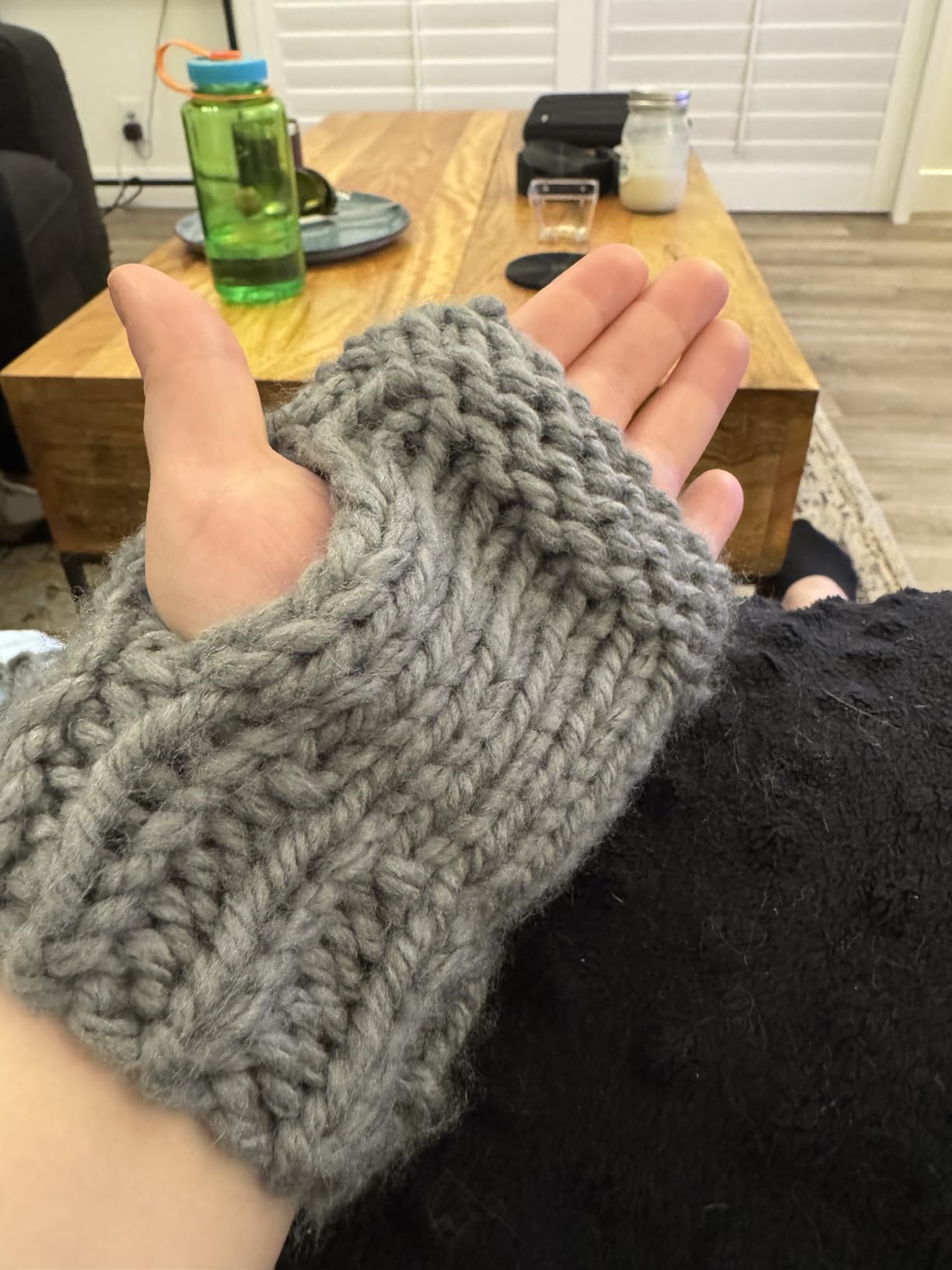Complete Knitting Kit for Beginners - Learn to Knit Kit with Knitting Accessories Like Thick Beginner Ivory Yarn, Bamboo Needles for Beginners & More - Includes Video Tutorials & Written Guide customer photo 1