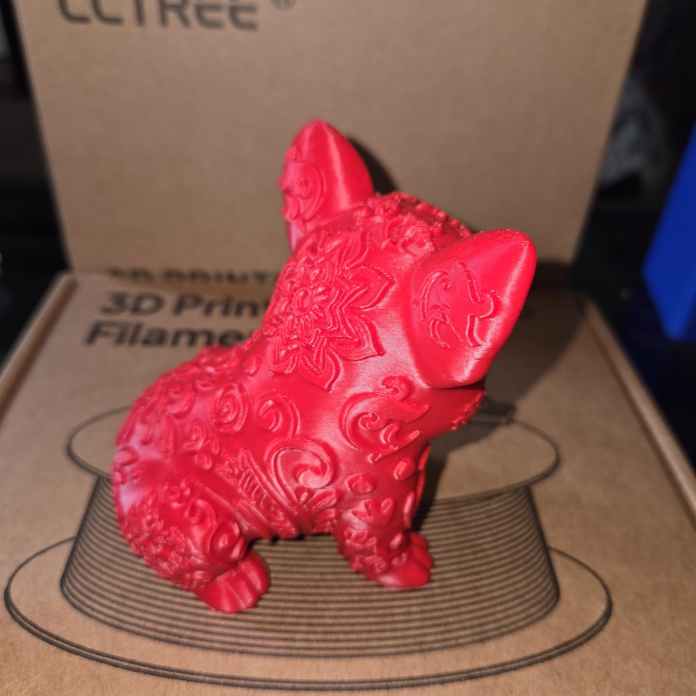 ELEGOO ABS 3D Printer Filament 1.75mm Black 1KG Strong Layer Adhesion customer photo 1