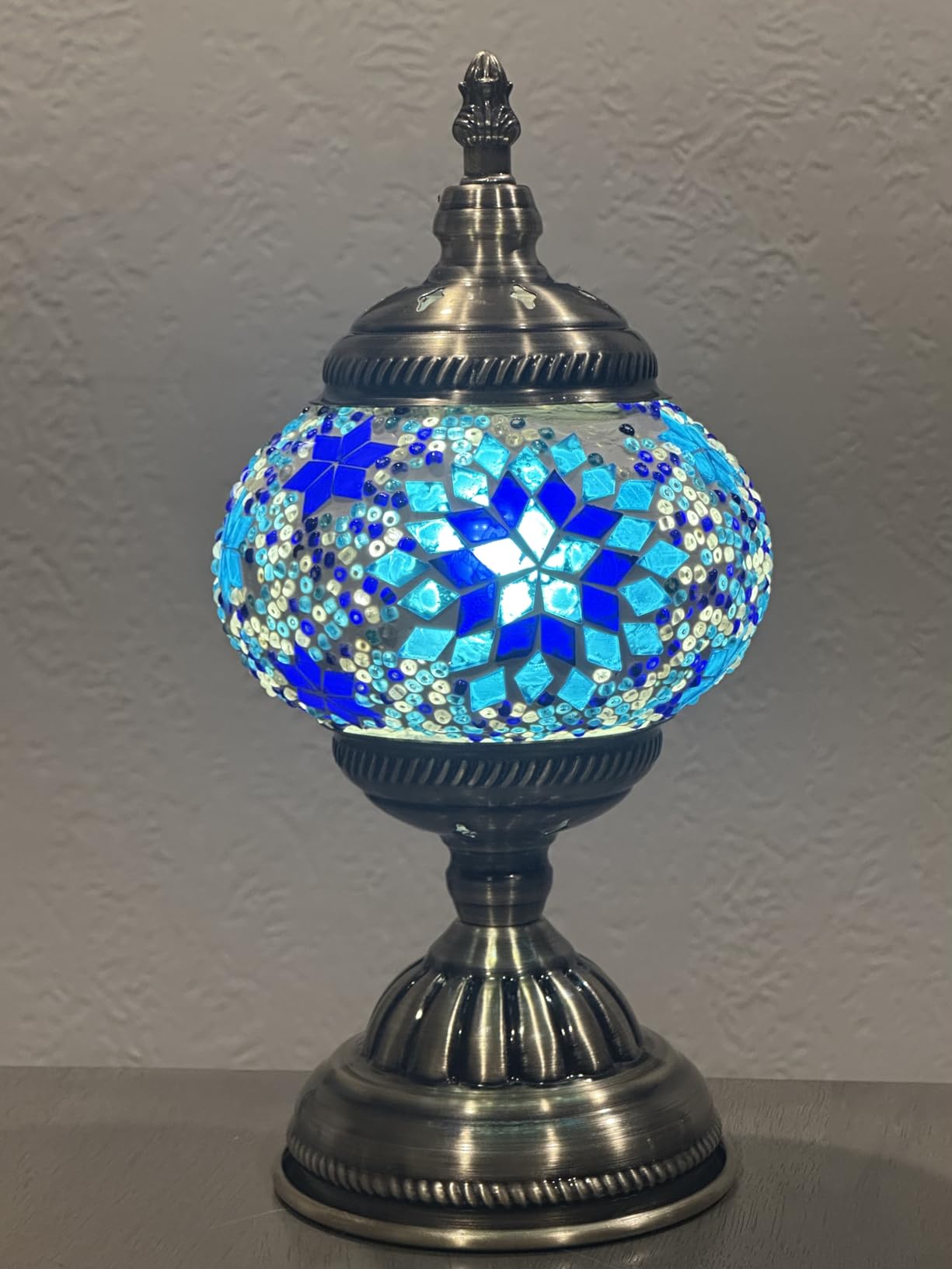 DIY Turkish Mosaic Lamp Kit for Adults & Teens, 5.2
