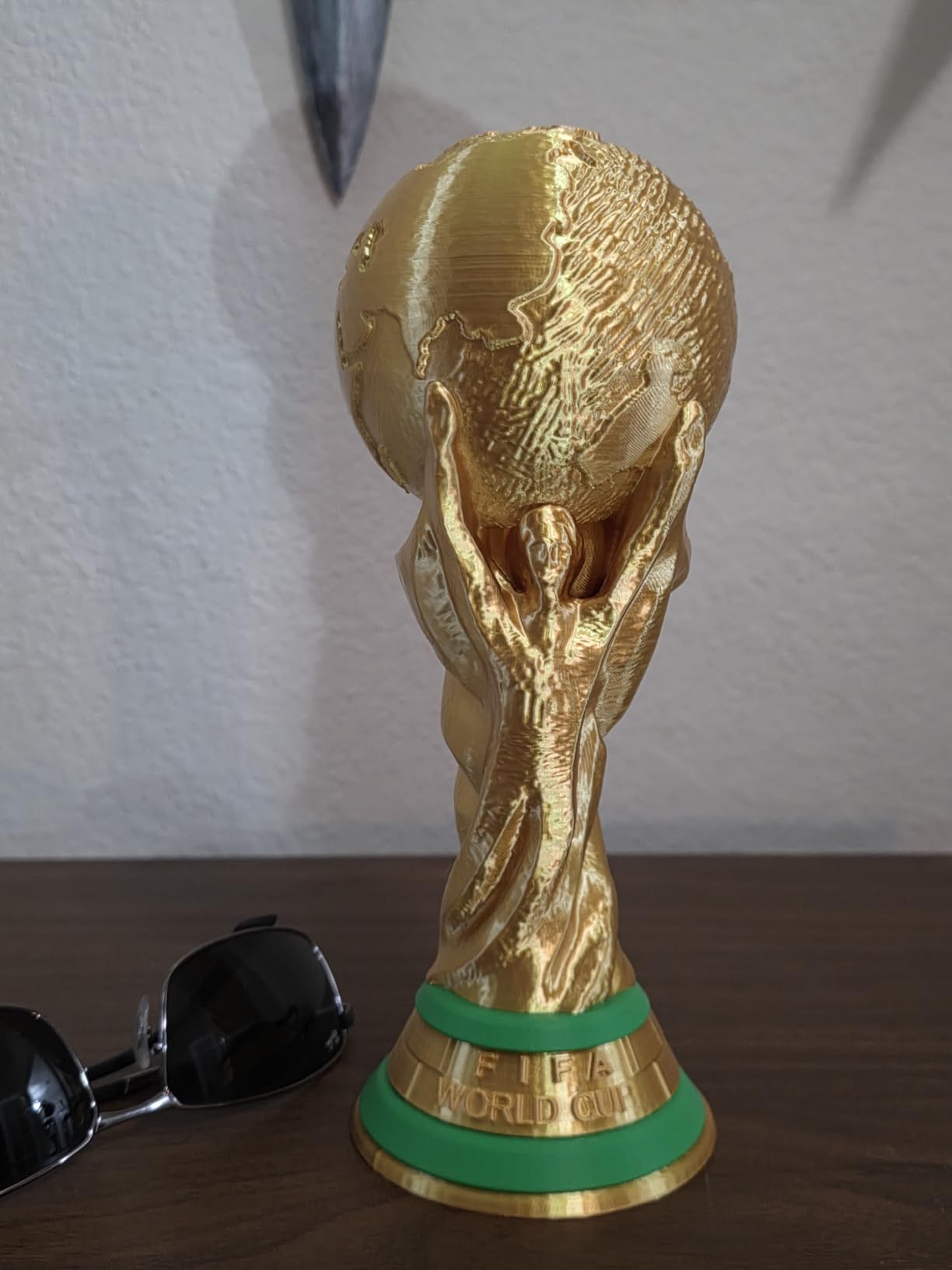 SUNLU Silk PLA+ Filament 1.75mm, Chrome Like Gloss Finish, Smooth Silk Texture, Upgraded Formula for Stable Printing, 1kg(2.2lbs) PLA Plus 3D Printer Filament, Gold customer photo 2