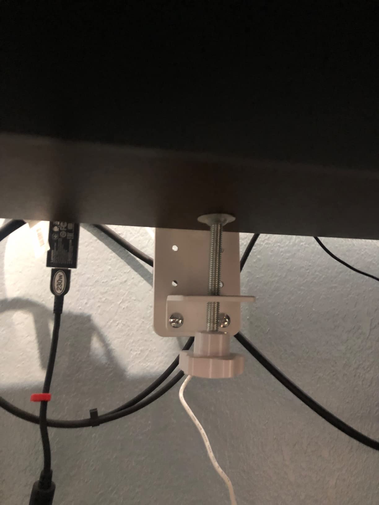 LED Desk Lamps for Home Office, Adjustable Swing Arm Desk Lamp with Clamp customer photo 2