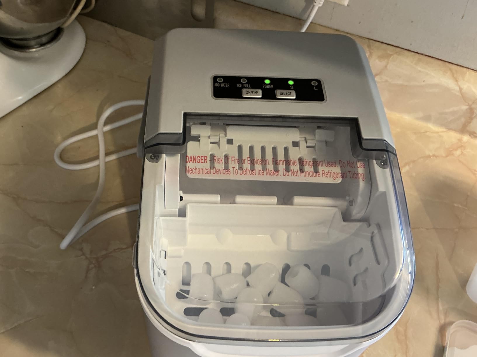 Antarctic Star Countertop Ice Maker Machine, 26Lbs/Day Fastest 6‑Min Ice customer photo 2