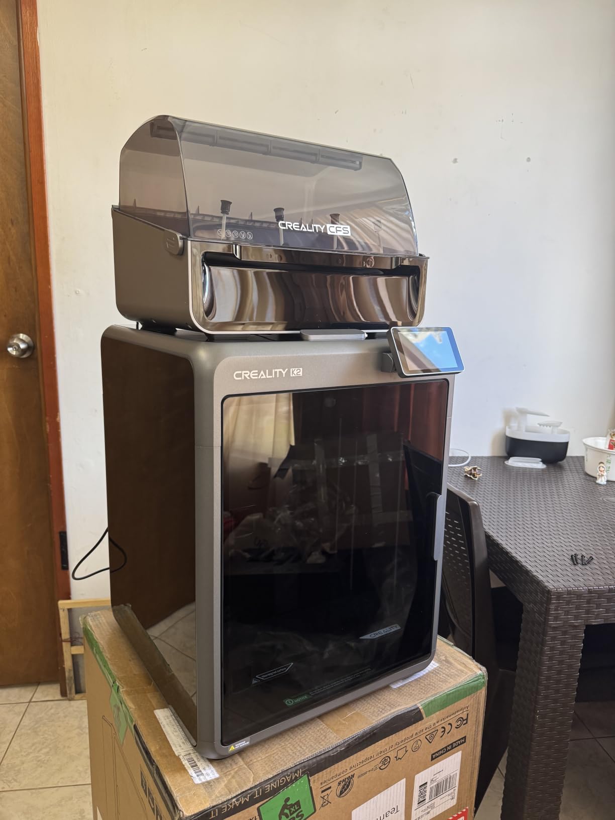 Official Creality K2 Combo 3D Printer Multicolor 3D Printers with CFS customer photo 1