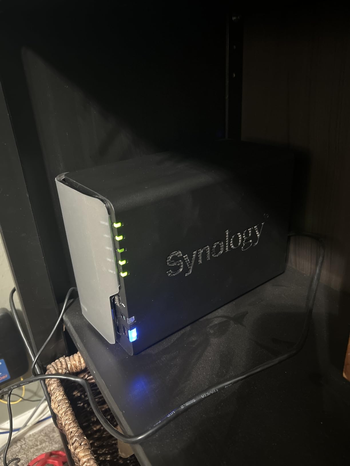 Synology DS225+ Private Cloud Media Server - Stream, Back Up Photos & Share Files, Intel CPU for Hardware Transcoding (2-Bay Diskless NAS) customer photo 1