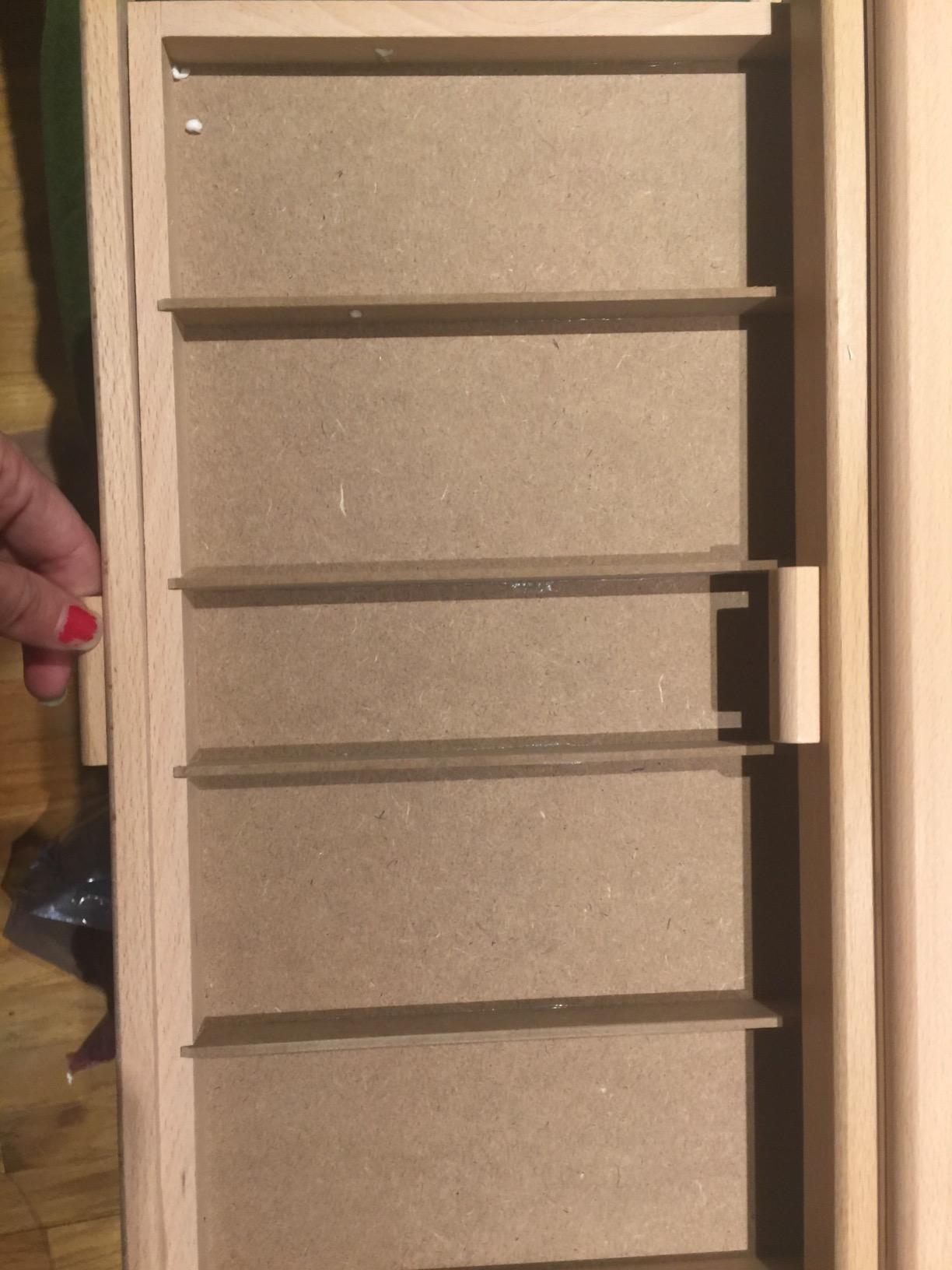 Vencer 12-Drawer Pine Artist Supply Storage Box - Effortlessly Organize and Store Pencils,Pens,Pastels,Markers,Brushes,and Tools with Adjustable Compartments and Generous Capacity,VAO-021 customer photo 2