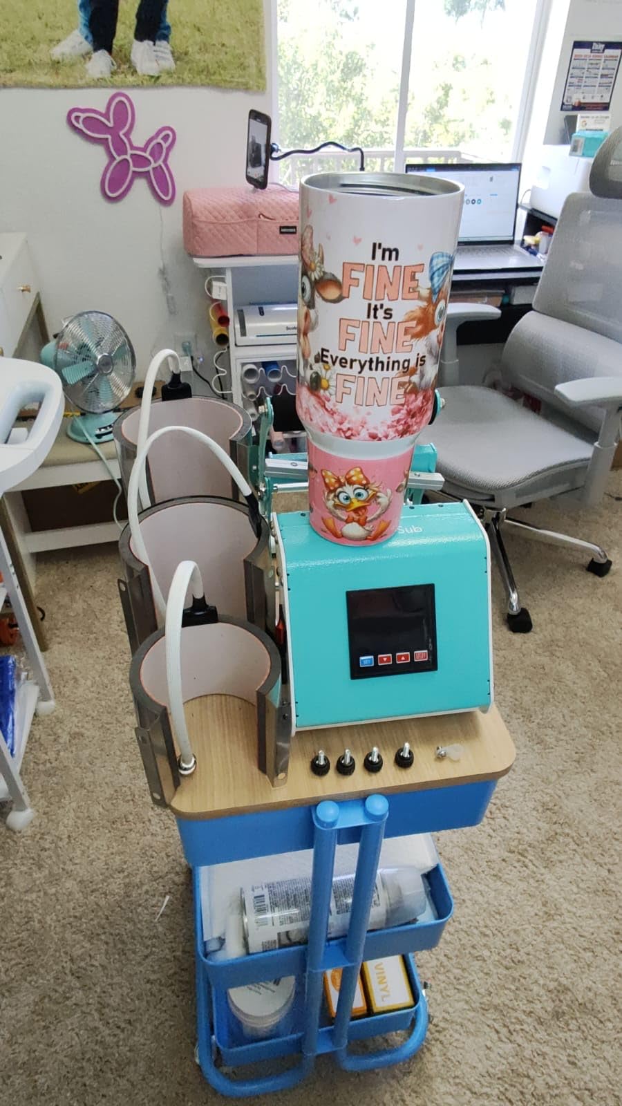 ColorSub Tumbler Heat Press Machine - 40 OZ Mug Press Sublimation Machine customer photo 2