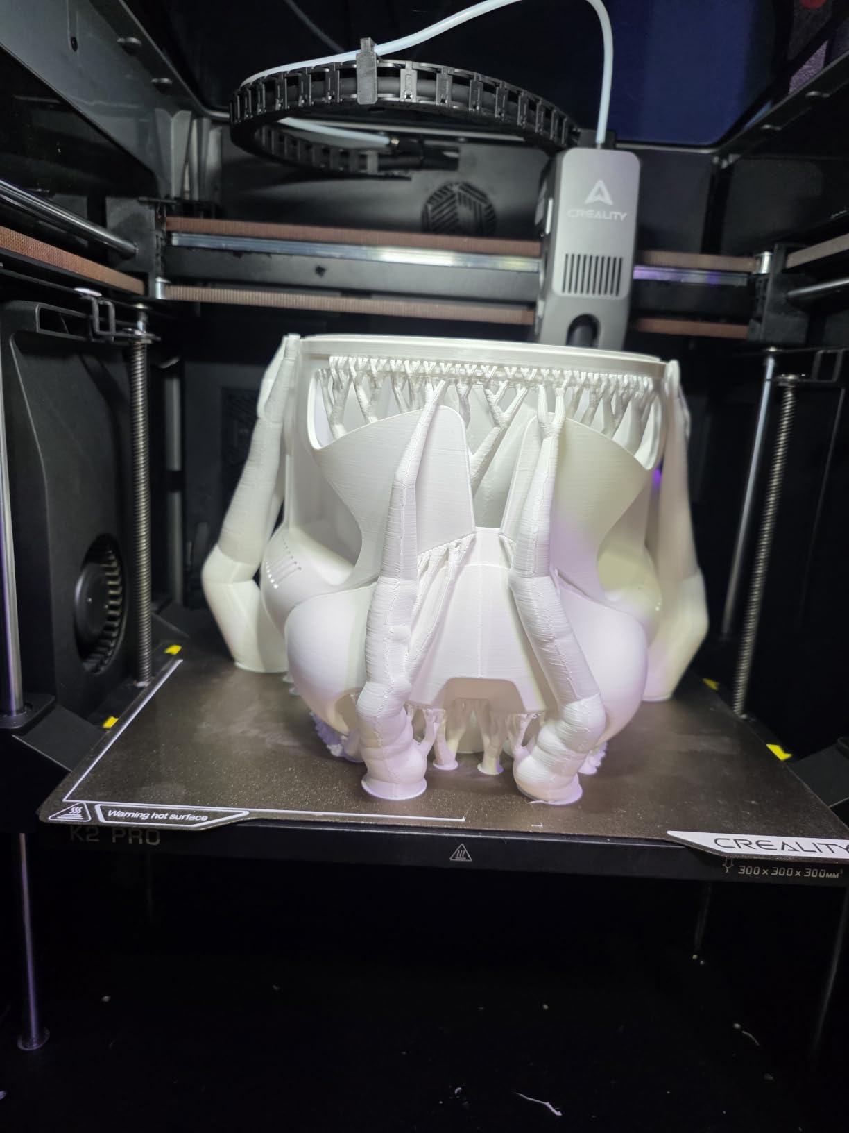Creality K2 Pro Combo (A) 3D Printer, Multicolor Color Printing with CFS, 600mm/s High-Speed, Dual AI Camera, Active Chamber Heating, Auto Leveling, Large Build Volume 300×300×300mm customer photo 2