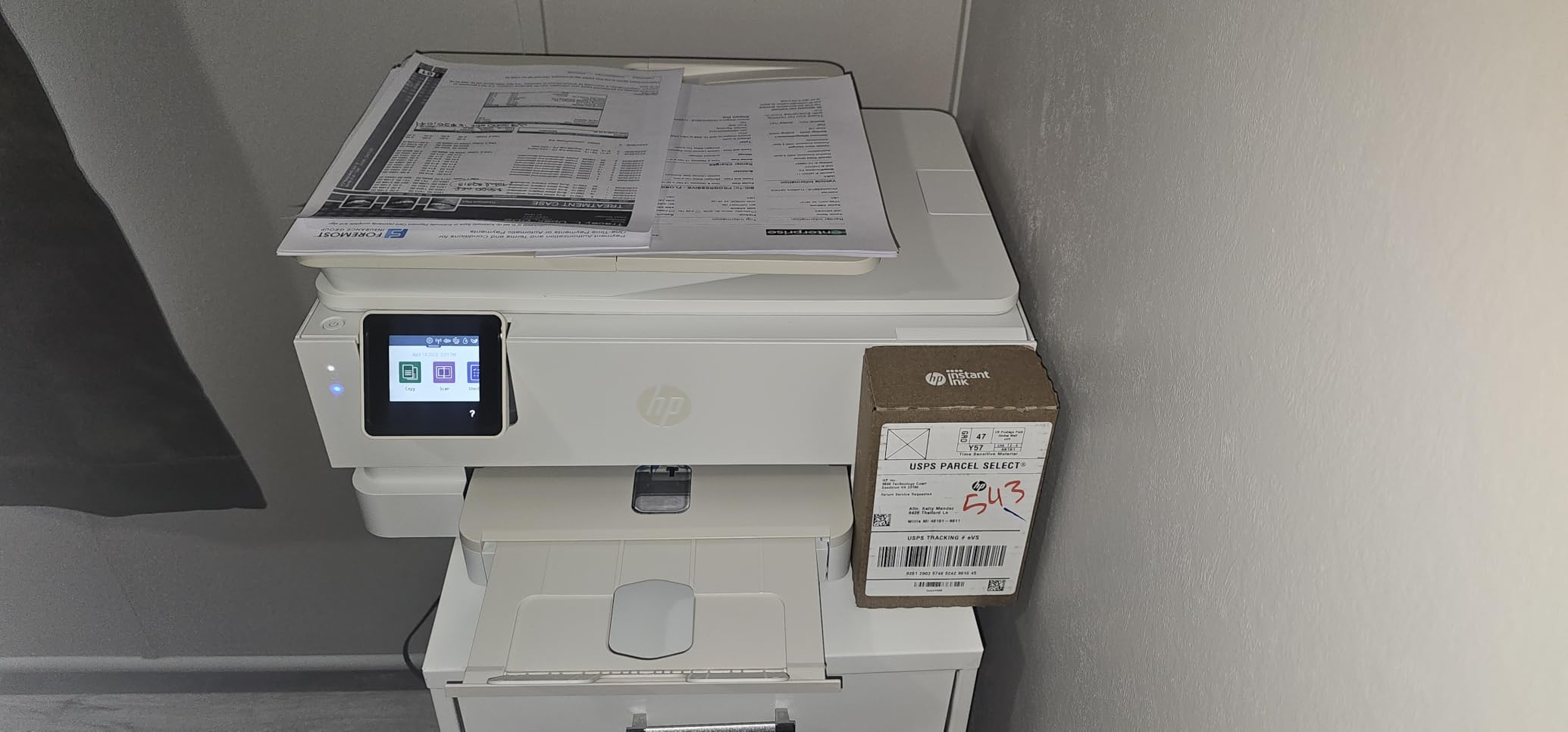 HP Envy Photo 7975 Wireless Color Inkjet Photo Printer, Print, scan, Copy, Easy Setup, Mobile Printing, Best-for-Home, 3 Month Instant Ink Trial Included, AI-Enabled (B63K3A) customer photo 2