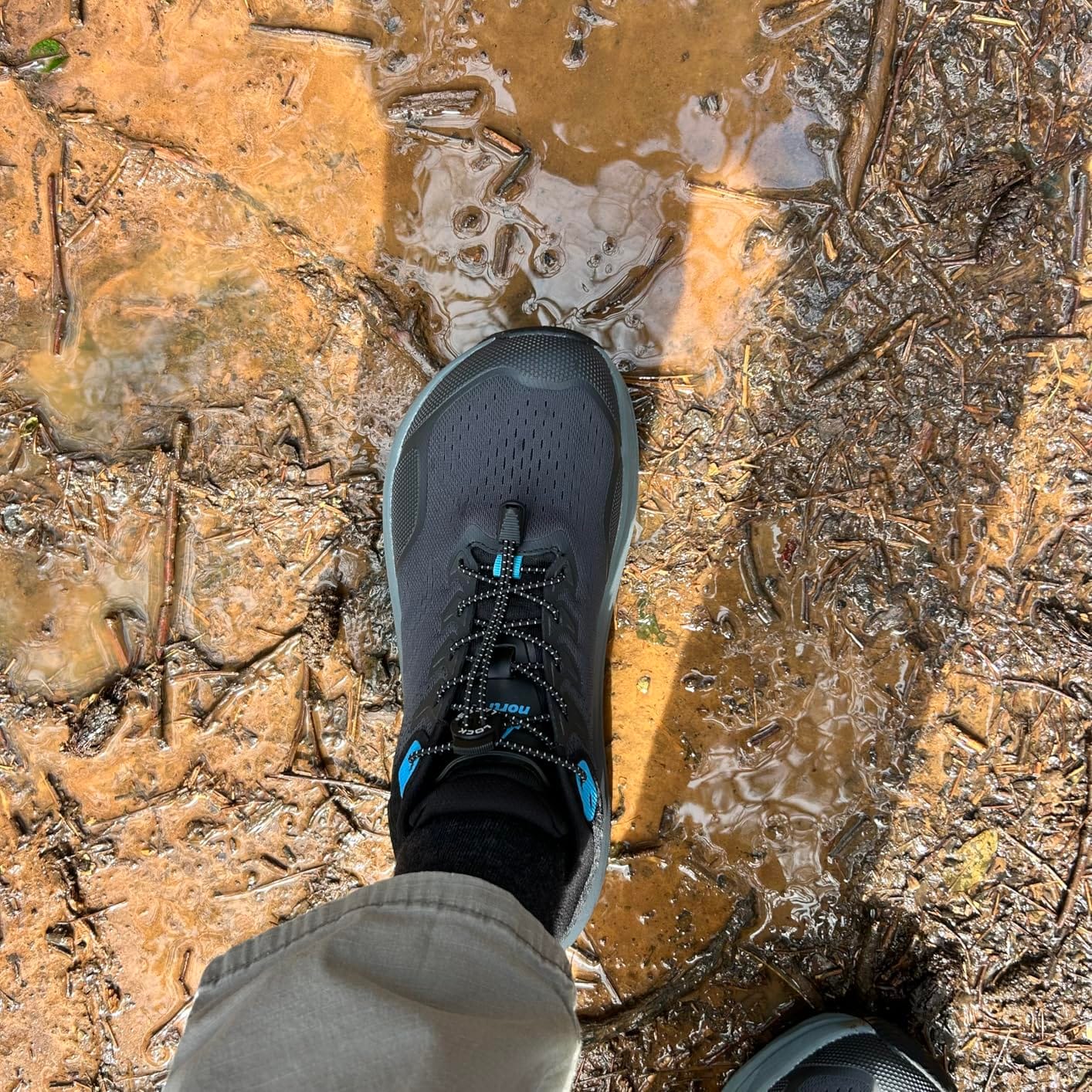 NORTIV 8 Men's Trail Running Shoes Wide Toe Box customer photo 1