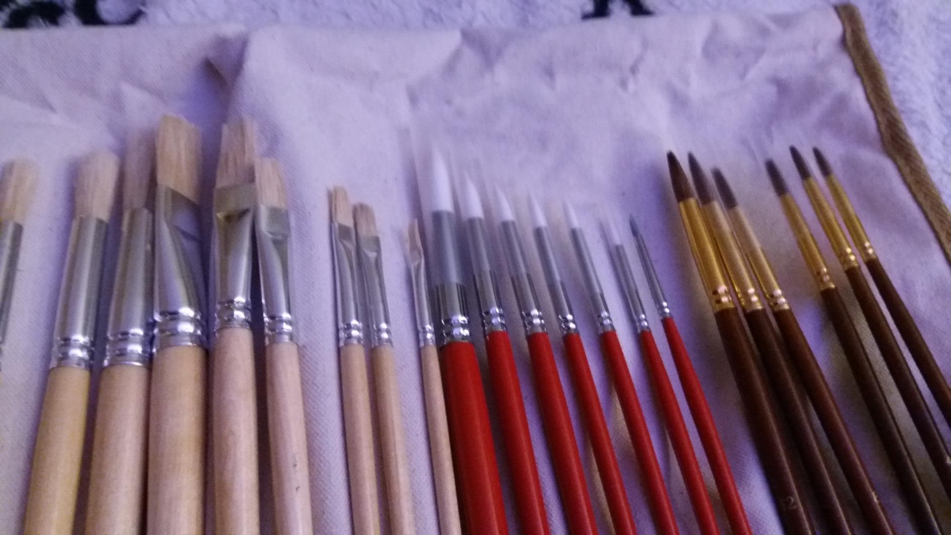 Artify Detail Paint Brushes, 100% Kolinsky Sable Micro Paint Brushes - Master Series, Ultra Fine Tips Paint Brush Set, High Precision for Models/Crafts, Detailing for Watercolor, Gouache & Ink customer photo 2