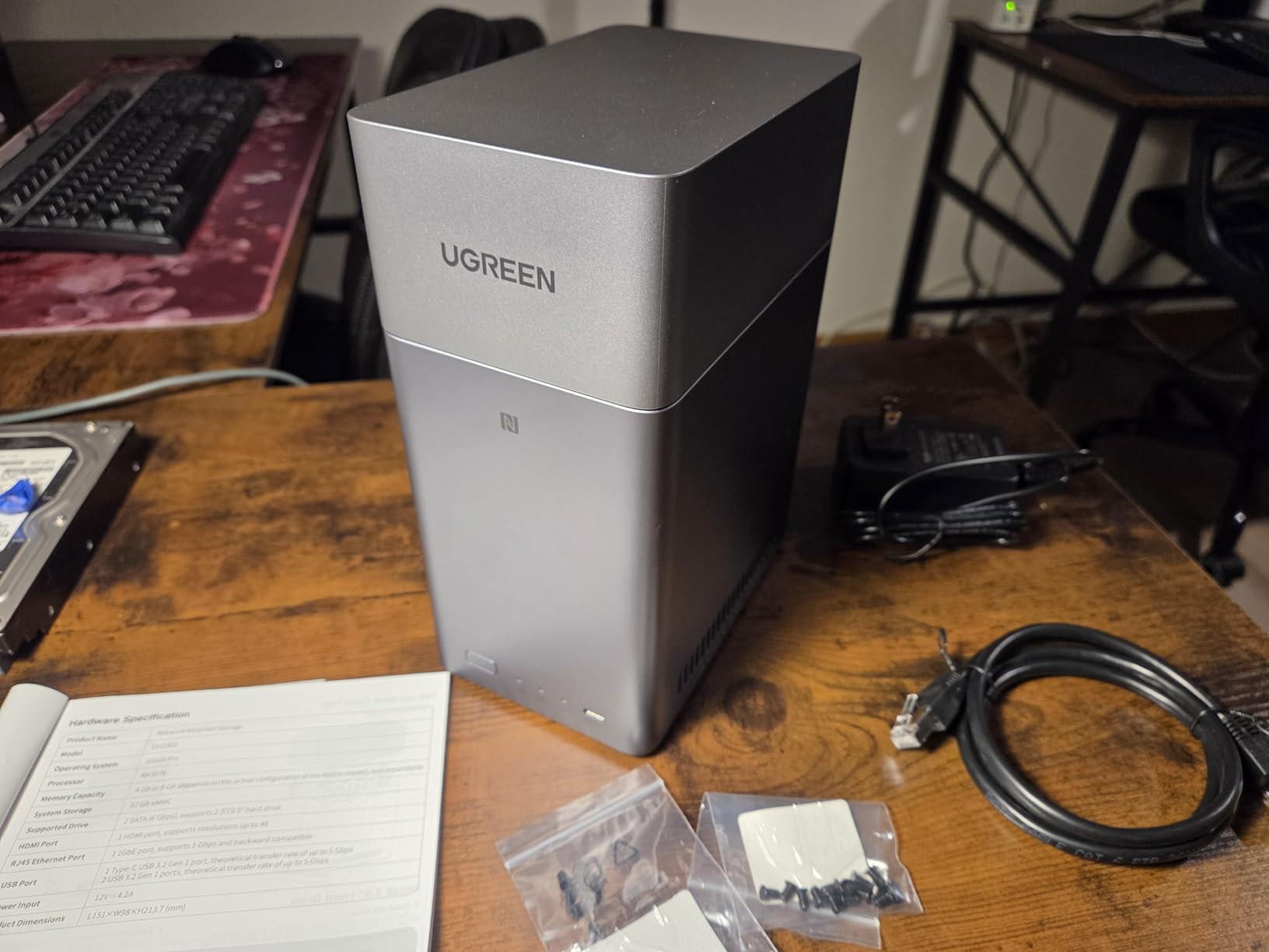 UGREEN NAS DH2300 2-Bay for Beginners & Personal Users, Phone Backup customer photo 2