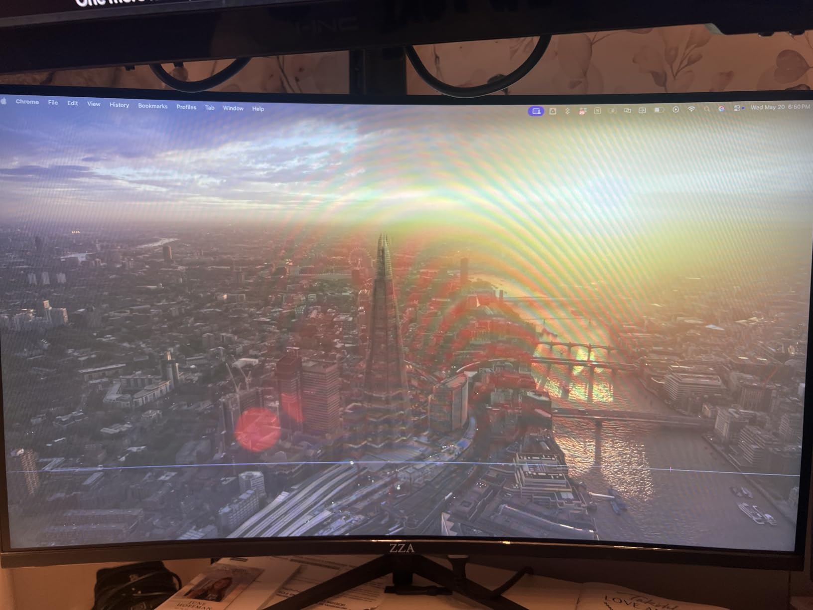 ZZA 32 Inch 4K 1500R Computer Monitor, UHD (3840 x 2160) 60Hz Ultra-Clear Screen, 100% sRGB,Eye Care Screen with HDMI, DisplayPort for Home and Office, VESA(100x100mm) customer photo 2