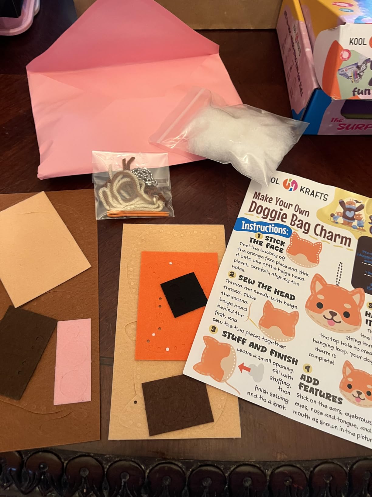 20 Arts & Crafts Kit for Girls – The Surprise Craft Box, All-Inclusive DIY Craft Set with 20 Fun Projects, Individually Packaged, Easy Step-by-Step Instructions, Creative Activity Gift for Kids customer photo 1