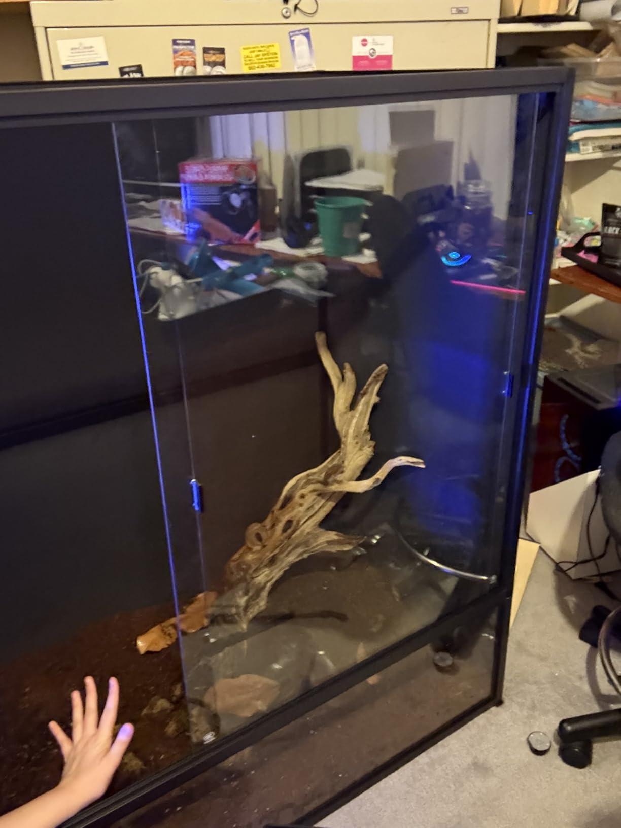 120 Gallon PVC Reptile Enclosure 48