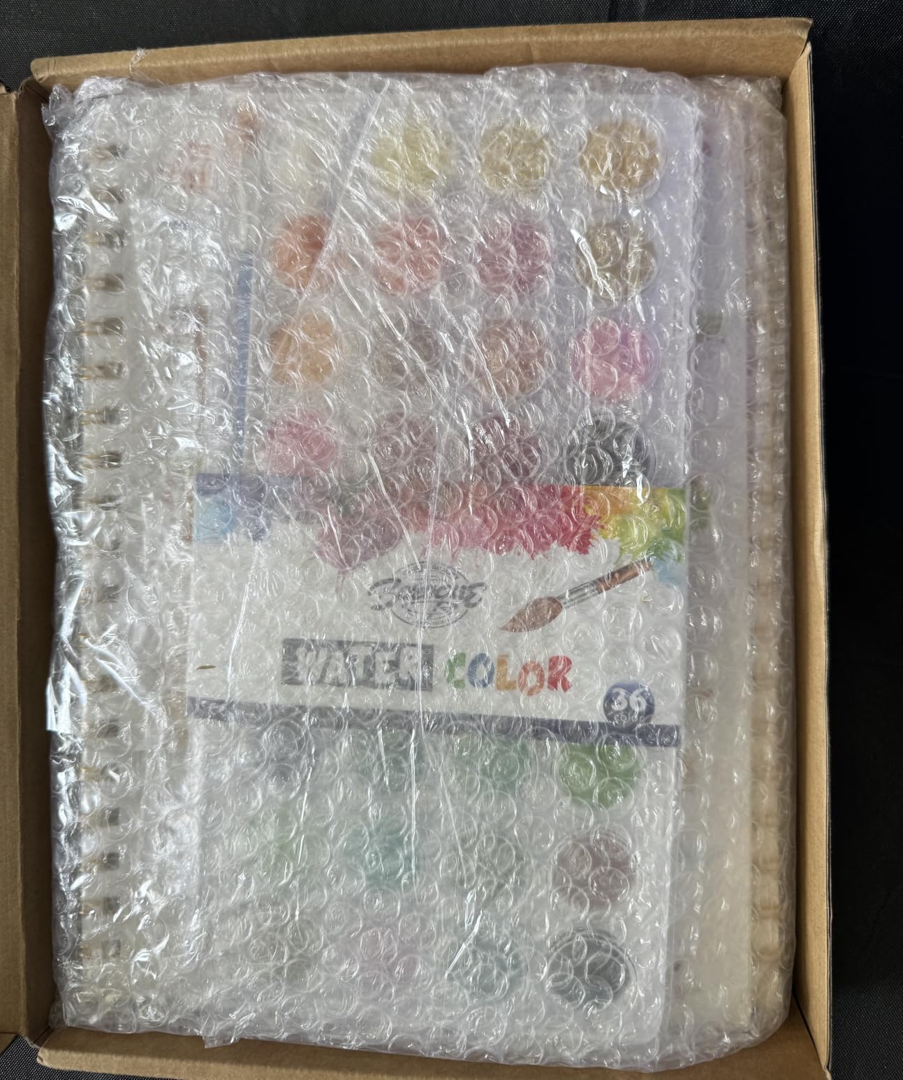 Beautiful Watercolor Paper Workbook Set for Beginners with Paint Included customer photo 1