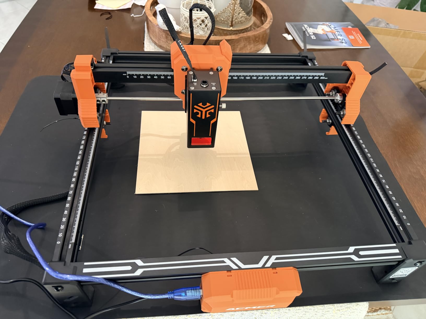 ACMER S2 Laser Engraver, 12000mW Laser Cutter Engraving Machine customer photo 2