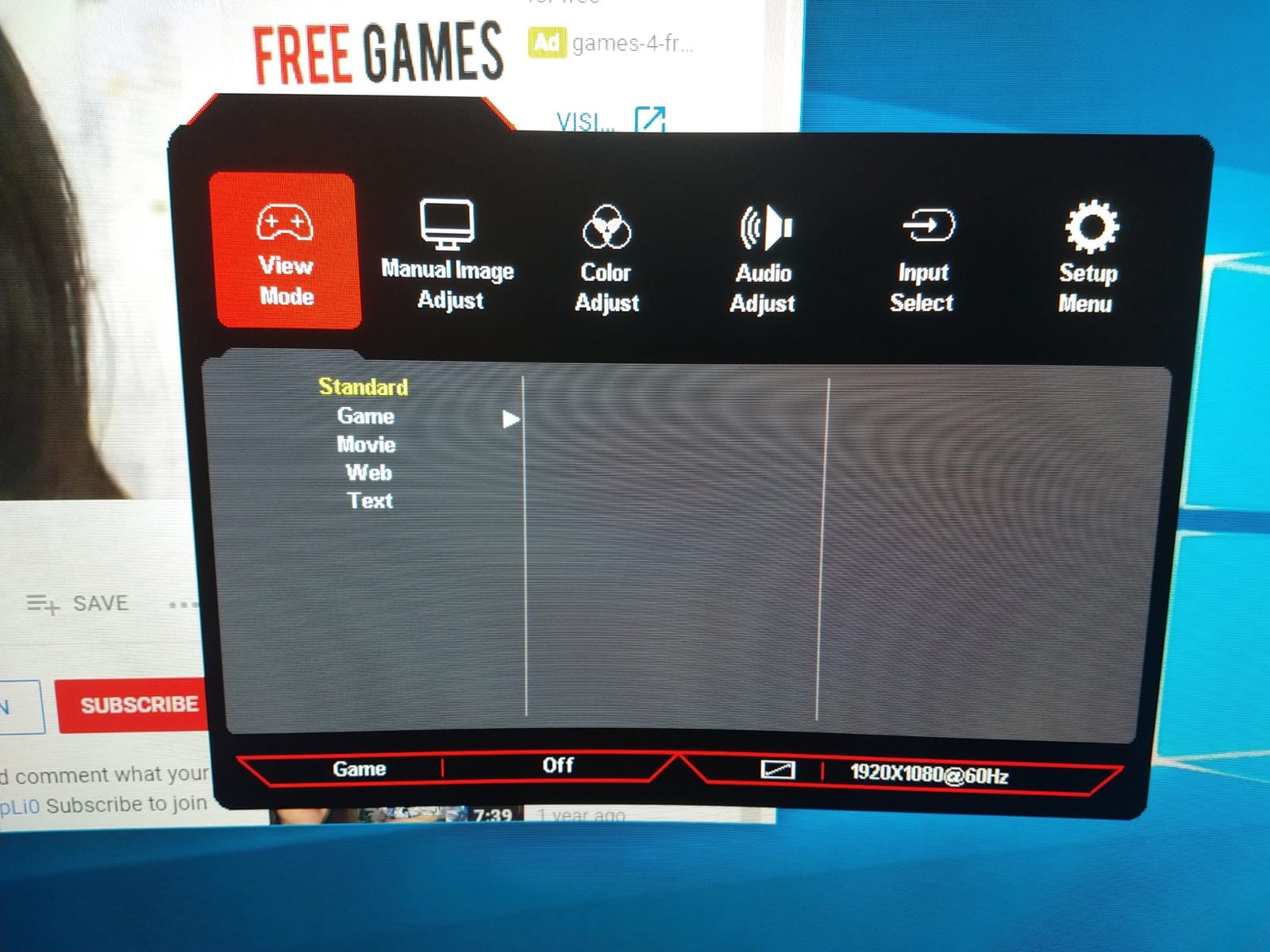 Z-Edge 5K 49 Inch Curved Gaming Monitor, DQHD 240Hz Ultrawide Computer customer photo 1