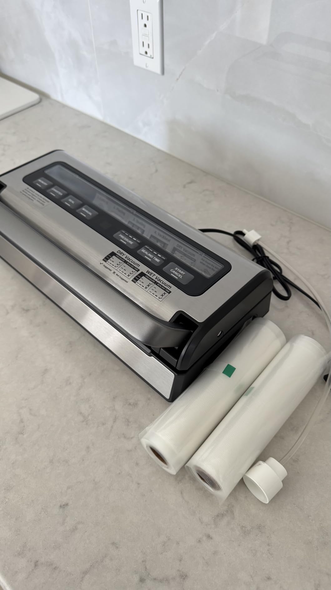 AAOBOSI 95KPa 9-in-1 Wet/Dry Vacuum Sealer, 8X Freshness customer photo 1