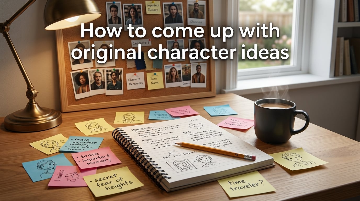 How to come up with original character ideas