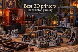 Best 3D printers for tabletop gaming