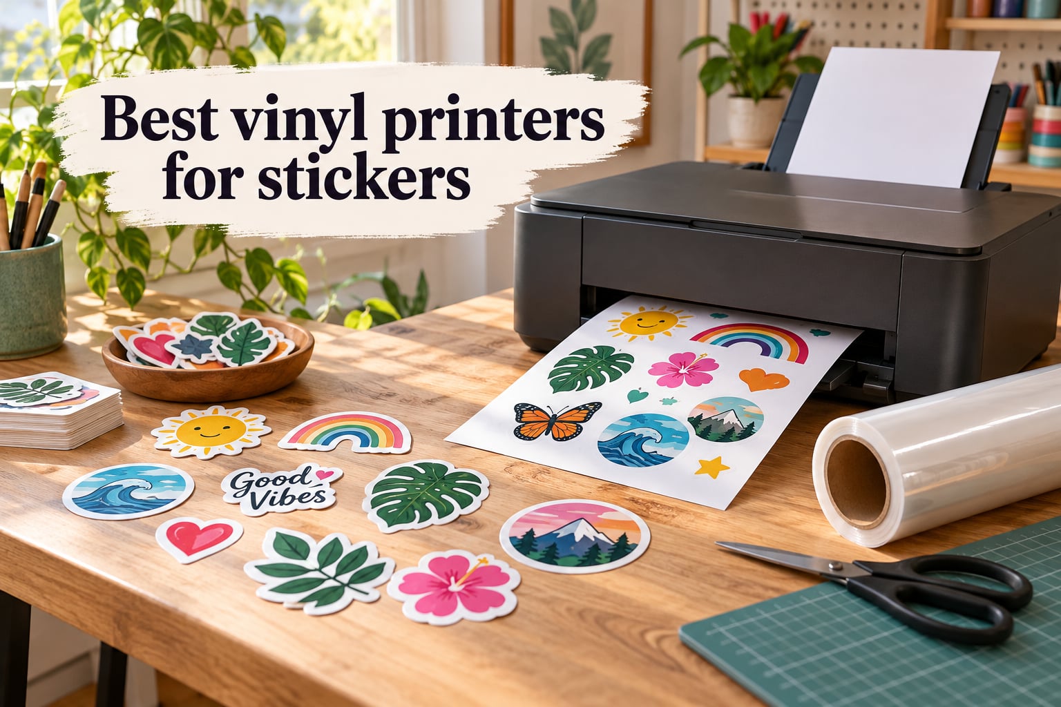 Best vinyl printers for stickers
