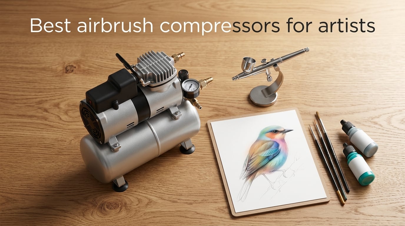 Best airbrush compressors for artists