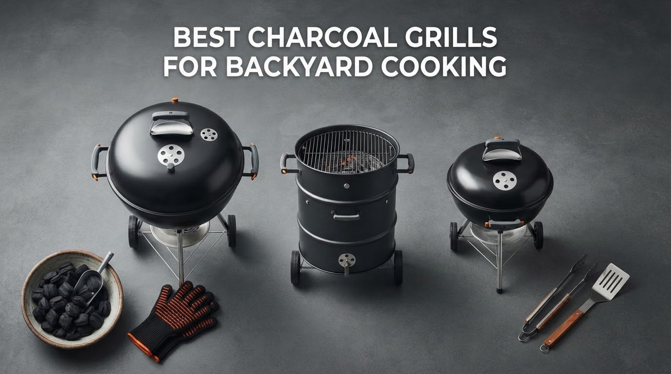 best charcoal grills for backyard cooking
