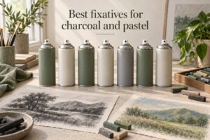 Best fixatives for charcoal and pastel