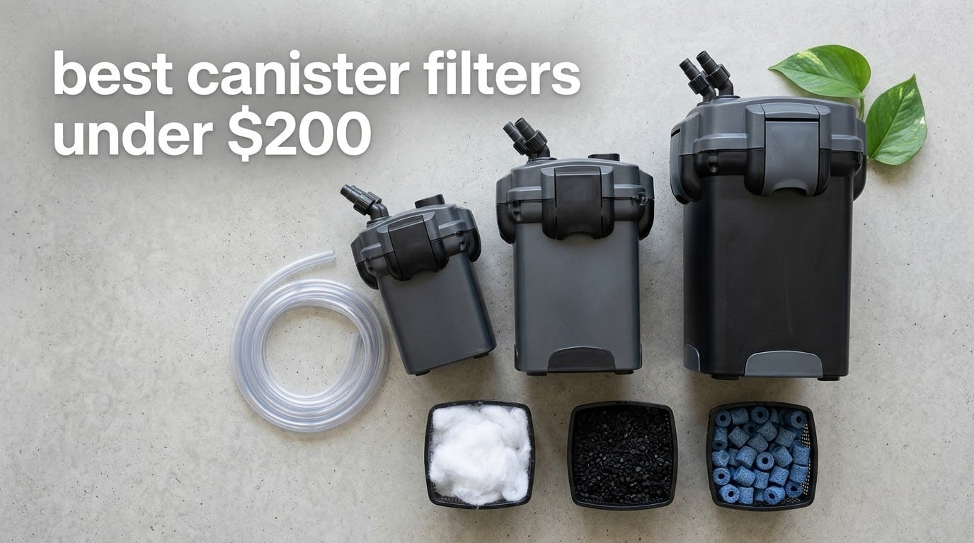 best canister filters under $200