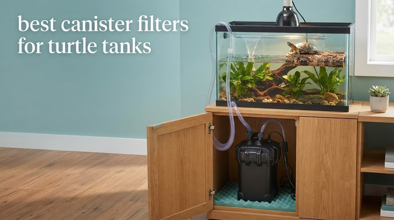 best canister filters for turtle tanks