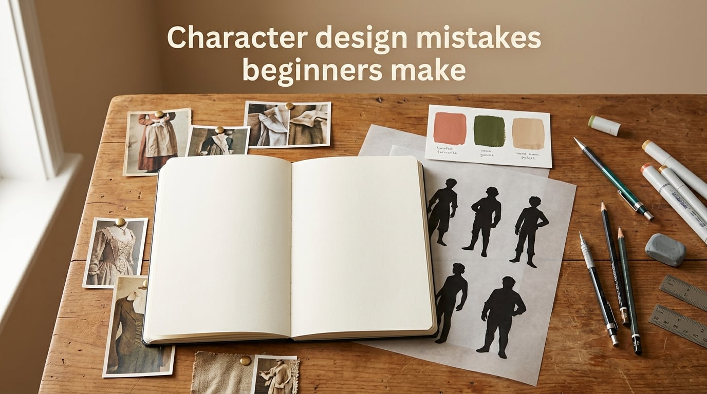 Character design mistakes beginners make