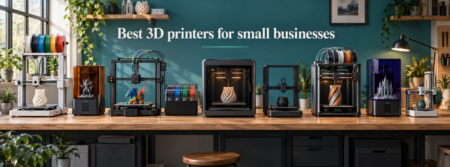 Best 3D printers for small businesses