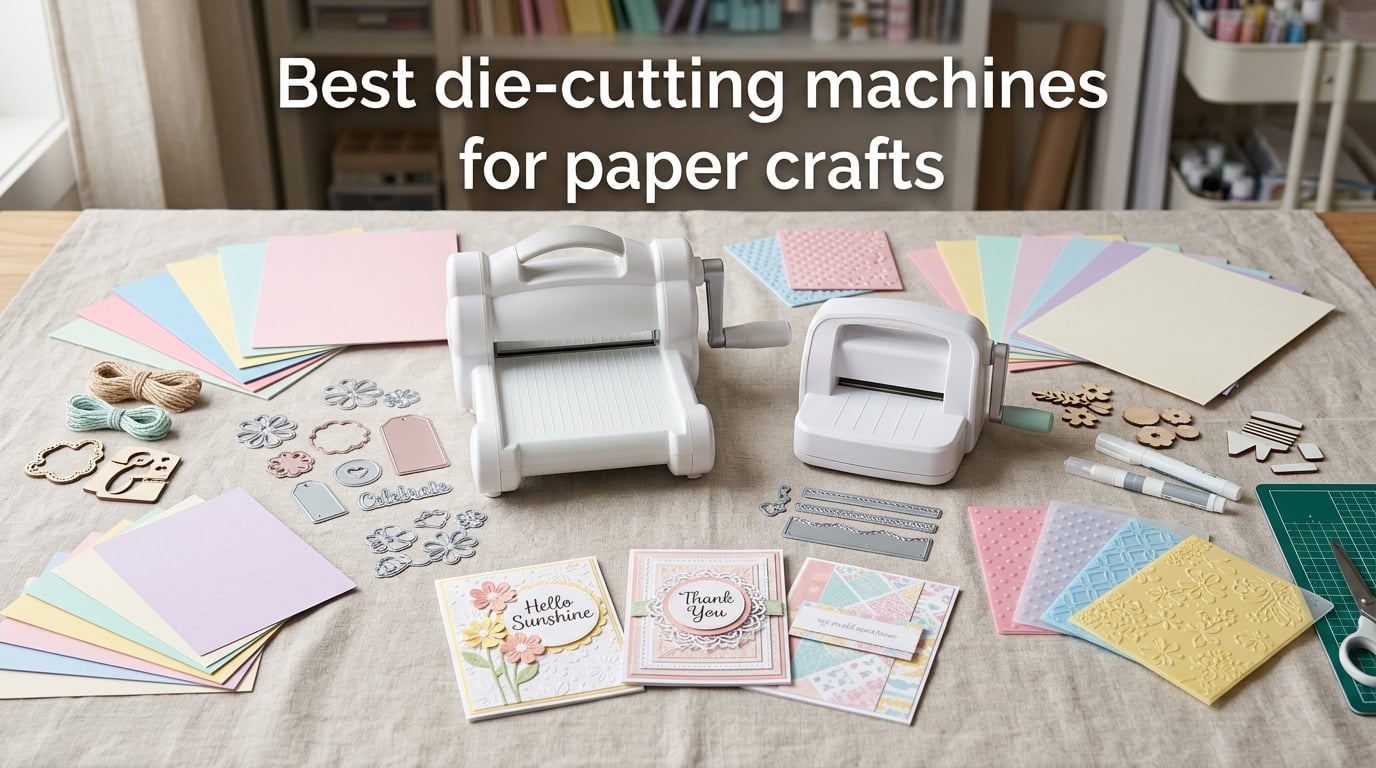Best die-cutting machines for paper crafts