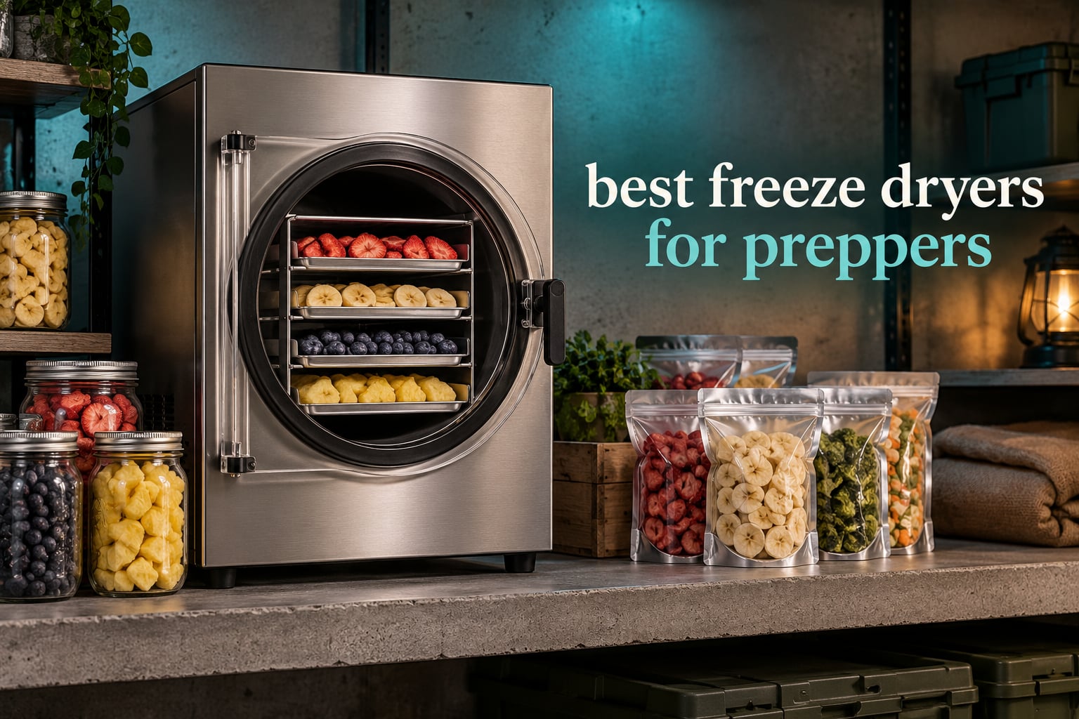 best freeze dryers for preppers