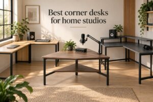 Best corner desks for home studios