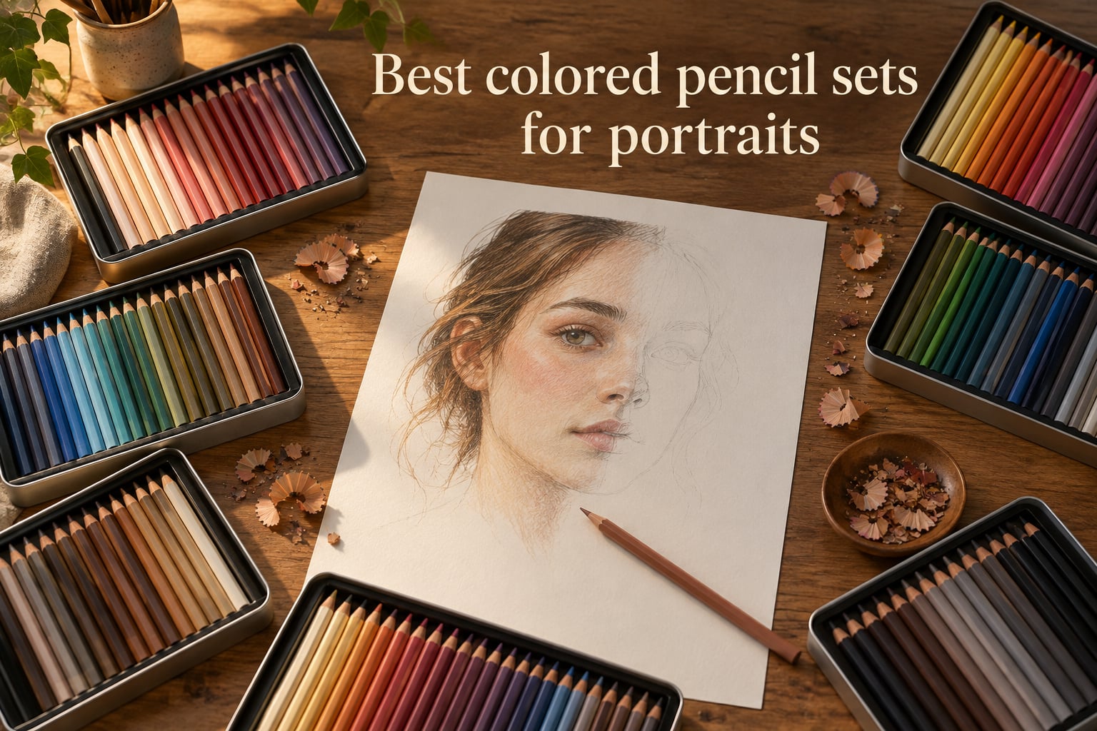 Best colored pencil sets for portraits