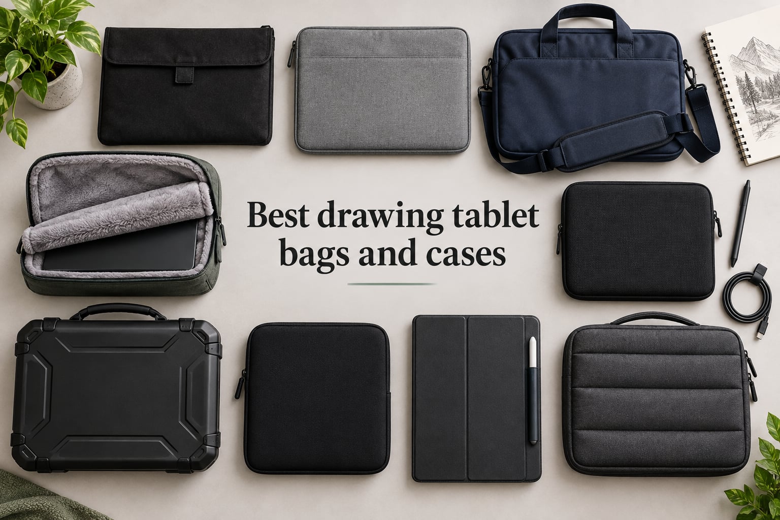Best drawing tablet bags and cases