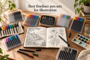 Best fineliner pen sets for illustration